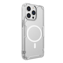 Заредете изображение във визуализатора на галерията – Nillkin Nature Pro Magnetic Case Case for iPhone 13 Pro Max Magnetic Armor Case Clear Cover (MagSafe Compatible) - TopMag
