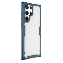 Заредете изображение във визуализатора на галерията – Nillkin Nature Pro Case for Samsung Galaxy S22 Ultra Armored Cover Blue Cover - TopMag
