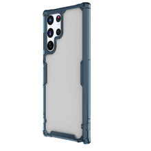 Заредете изображение във визуализатора на галерията – Nillkin Nature Pro Case for Samsung Galaxy S22 Ultra Armored Cover Blue Cover - TopMag
