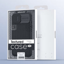 Заредете изображение във визуализатора на галерията – Nillkin Texture Pro Magnetic Case Case for iPhone 13 Camera Protector Housing Sleeve Cover Black (MagSafe Compatible) - TopMag
