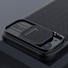 Заредете изображение във визуализатора на галерията – Nillkin Texture Pro Magnetic Case Case for iPhone 13 Camera Protector Housing Sleeve Cover Black (MagSafe Compatible) - TopMag
