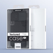 Заредете изображение във визуализатора на галерията – Nillkin Texture Pro Magnetic Case Case for iPhone 13 Pro Camera Protector Housing Sleeve Cover Black (MagSafe Compatible) - TopMag
