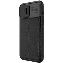 Заредете изображение във визуализатора на галерията – Nillkin Texture Pro Magnetic Case Case for iPhone 13 Pro Camera Protector Housing Sleeve Cover Black (MagSafe Compatible) - TopMag

