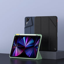 Заредете изображение във визуализатора на галерията – Nillkin Bevel Leather Case for iPad Pro 11 '' 2021/2020 cover with flip smart sleep case black - TopMag
