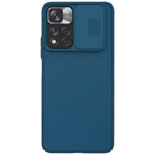 Заредете изображение във визуализатора на галерията – Nillkin CamShield Case camera cover case Xiaomi Redmi Note 11 Pro+ (China) / Redmi Note 11 Pro (China) / Xiaomi Mi11i HyperCharge blue - TopMag

