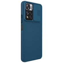Заредете изображение във визуализатора на галерията – Nillkin CamShield Case camera cover case Xiaomi Redmi Note 11 Pro+ (China) / Redmi Note 11 Pro (China) / Xiaomi Mi11i HyperCharge blue - TopMag
