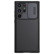 Заредете изображение във визуализатора на галерията – Nillkin CamShield Pro Case Armored Case Pouch Camera Cover Samsung Galaxy S22 Ultra Black - TopMag
