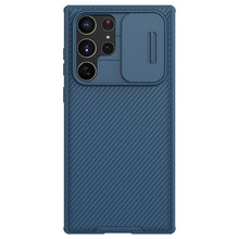 Заредете изображение във визуализатора на галерията – Nillkin CamShield Pro Case Armored Pouch Cover Camera Cover for Samsung Galaxy S22 Ultra Blue - TopMag

