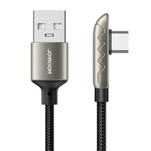 Заредете изображение във визуализатора на галерията – Joyroom gaming USB cable - USB Type C charging / data transmission 3A 1.2m silver (S-1230K3) - TopMag
