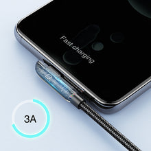 Заредете изображение във визуализатора на галерията – Joyroom gaming USB cable - USB Type C charging / data transmission 3A 1.2m silver (S-1230K3) - TopMag
