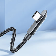 Заредете изображение във визуализатора на галерията – Joyroom gaming USB cable - USB Type C charging / data transmission 3A 1.2m black (S-1230K3) - TopMag
