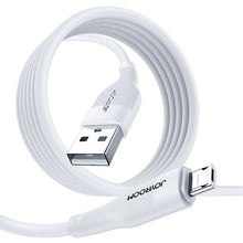 Заредете изображение във визуализатора на галерията – Joyroom USB cable - micro USB charging / data transmission 3A 1m white (S-1030M12) - TopMag
