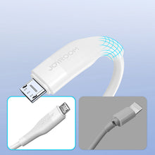 Заредете изображение във визуализатора на галерията – Joyroom USB cable - micro USB charging / data transmission 3A 1m white (S-1030M12) - TopMag
