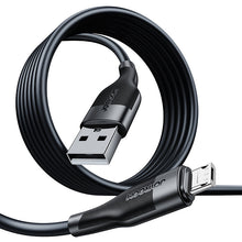 Заредете изображение във визуализатора на галерията – Joyroom USB cable - micro USB charging / data transmission 3A 1m black (S-1030M12) - TopMag
