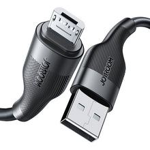 Заредете изображение във визуализатора на галерията – Joyroom USB cable - micro USB charging / data transmission 3A 1m black (S-1030M12) - TopMag
