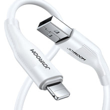 Заредете изображение във визуализатора на галерията – Joyroom USB cable - Lightning charging / data transmission 3A 1m white (S-1030M12) - TopMag

