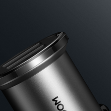Заредете изображение във визуализатора на галерията – Joyroom car charger 2 x USB 15W 3.1A gray (C-A48) - TopMag
