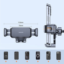 Заредете изображение във визуализатора на галерията – Joyroom mechanical car cockpit holder black (JR-ZS283) - TopMag
