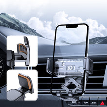Заредете изображение във визуализатора на галерията – Joyroom mechanical car holder for air vent black (JR-ZS283) - TopMag
