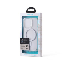 Заредете изображение във визуализатора на галерията – Joyroom Mingkai Series Rugged MagSafe Case for iPhone 13 (6.1 ") Transparent (JR-BP960) - TopMag
