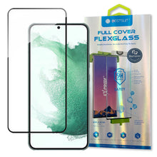 Заредете изображение във визуализатора на галерията – Bestsuit 3D Edge Nano Flexi Glass Glass Film Full Screen Tempered Glass With Frame For Samsung Galaxy S22 + (S22 Plus) Transparent - TopMag
