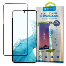 Заредете изображение във визуализатора на галерията – Bestsuit 3D Edge Nano Flexi Glass Glass Film Full Screen Tempered Glass With Frame For Samsung Galaxy S22 Transparent - TopMag
