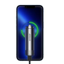 Заредете изображение във визуализатора на галерията – Joyroom car charger 2 x USB 50W with PD, QC, PPS gray (JR-CL13) - TopMag
