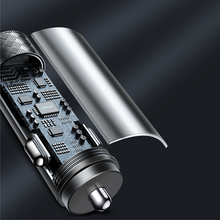 Заредете изображение във визуализатора на галерията – Joyroom car charger 2 x USB 50W with PD, QC, PPS gray (JR-CL13) - TopMag
