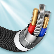 Заредете изображение във визуализатора на галерията – Joyroom durable USB Type C cable - Lightning fast charging / data transmission 20W 1m purple (S-1024M13) - TopMag
