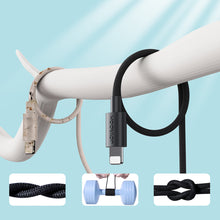 Заредете изображение във визуализатора на галерията – Joyroom durable USB Type C cable - Lightning fast charging / data transmission 20W 2m green (S-2024M13) - TopMag
