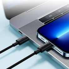 Заредете изображение във визуализатора на галерията – Joyroom durable USB Type C cable - Lightning for fast charging / data transmission 20W 0.25m green (S-02524M13) - TopMag
