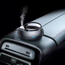Заредете изображение във визуализатора на галерията – Baseus car air freshener with atomizer black + 2 cartridges (Freesia + Bell) + USB Type C charging cable 1m (CNZX000301) - TopMag
