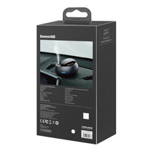 Заредете изображение във визуализатора на галерията – Baseus car air freshener with atomizer black + 2 cartridges (Freesia + Bell) + USB Type C charging cable 1m (CNZX000301) - TopMag
