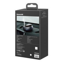 Заредете изображение във визуализатора на галерията – Baseus car air freshener with atomizer black + 2 refills (Freesia + Basil with Mandarin) + USB Type C charging cable 1m (CNZX000401) - TopMag
