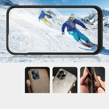Заредете изображение във визуализатора на галерията – Clear 3in1 case for iPhone 11 Pro Max case gel cover with frame black - TopMag
