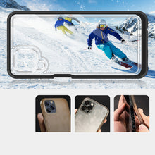 Заредете изображение във визуализатора на галерията – Clear 3in1 Case for Samsung Galaxy A22 4G Frame Gel Cover Black - TopMag
