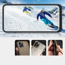Заредете изображение във визуализатора на галерията – Clear 3in1 Case for Samsung Galaxy A32 5G Frame Gel Cover Black - TopMag
