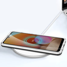 Заредете изображение във визуализатора на галерията – Clear 3in1 Case for Samsung Galaxy A72 4G Frame Gel Cover Black - TopMag

