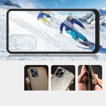 Заредете изображение във визуализатора на галерията – Clear 3in1 Case for Samsung Galaxy S20 FE 5G Frame Gel Cover Black - TopMag
