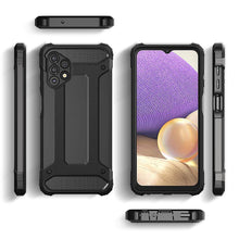Заредете изображение във визуализатора на галерията – Hybrid Armor Case Tough Rugged Cover for Samsung Galaxy A53 5G black - TopMag
