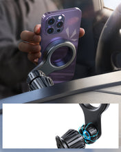 Заредете изображение във визуализатора на галерията – Magnetic car holder for iPhone with MagSafe Joyroom JR-ZS355 - black

