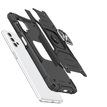 Заредете изображение във визуализатора на галерията – Wozinsky Ring Armor tough hybrid case cover + magnetic holder for Samsung Galaxy A33 5G blue - TopMag
