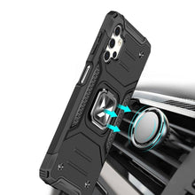 Заредете изображение във визуализатора на галерията – Wozinsky Ring Armor tough hybrid case cover + magnetic holder for Samsung Galaxy A33 5G blue - TopMag
