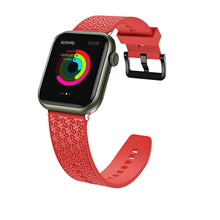 Заредете изображение във визуализатора на галерията – Watch Strap Y strap for Apple Watch 7 / SE (41/40 / 38mm) band watchband red - TopMag

