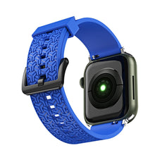 Заредете изображение във визуализатора на галерията – Watch Strap Y strap for Apple Watch 7 / SE (41/40 / 38mm) band watchband blue - TopMag
