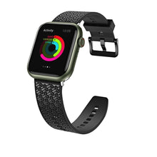 Заредете изображение във визуализатора на галерията – Watch Strap Y strap for Apple Watch 7 / SE (41/40 / 38mm) band watchband black - TopMag
