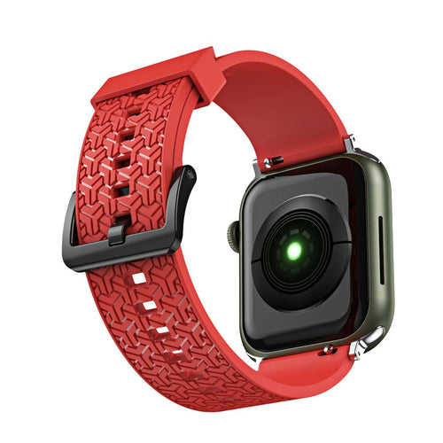 Watch Strap Y strap for Apple Watch 7 / SE (45/44 / 42mm) band watchband red - TopMag