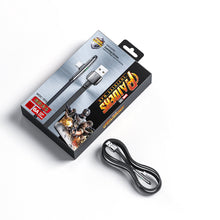 Заредете изображение във визуализатора на галерията – WK Design Gaming Series Flat Angled Cable with Side USB - Lightning Fast Charging / Data Transmission 6A 1m Black (WDC-151- Lightning) - TopMag
