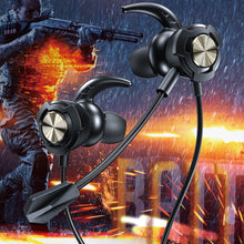Заредете изображение във визуализатора на галерията – WK Design YB01 Gaming Series In-Ear Gaming Headphones 3.5mm Mini Jack Mic Red (YB01-red) - TopMag
