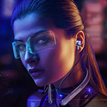 Заредете изображение във визуализатора на галерията – WK Design V47 wireless gaming in-ear headphones with microphone black (V47) - TopMag
